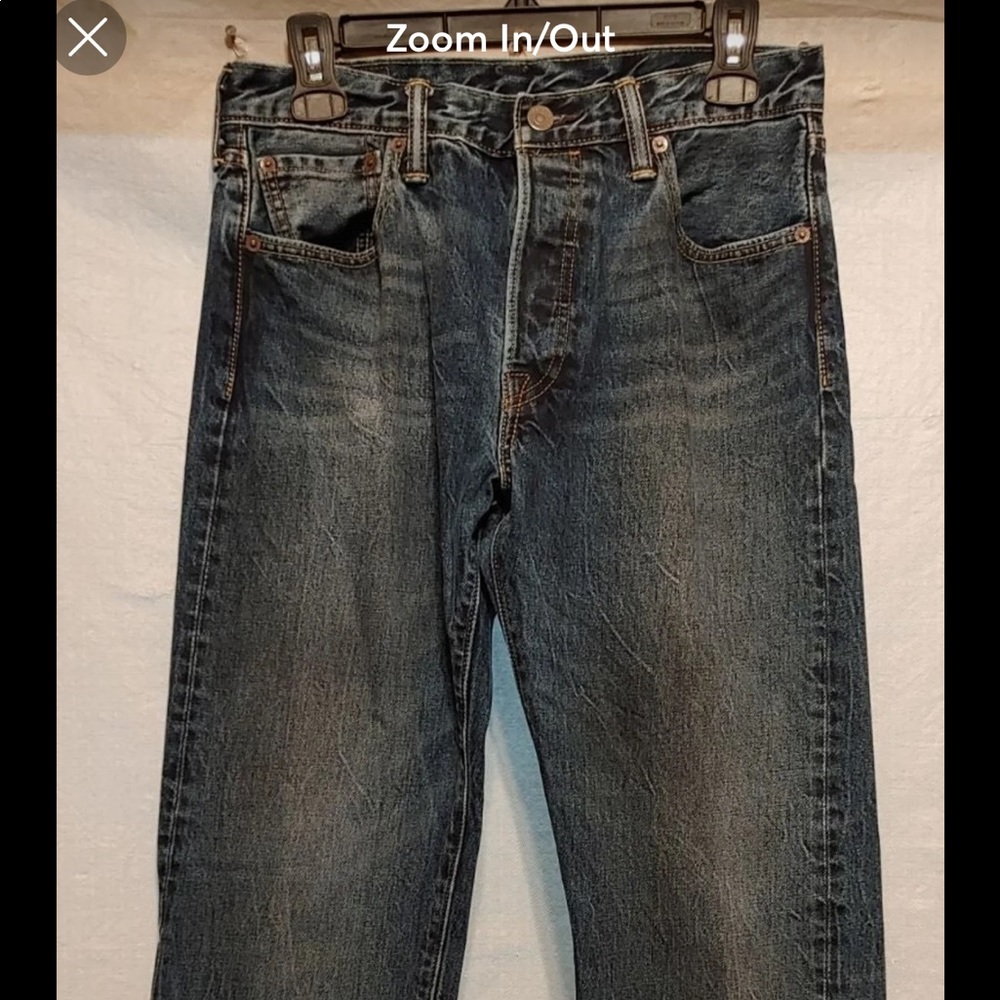Mens Classic 501 button fly 501 levis